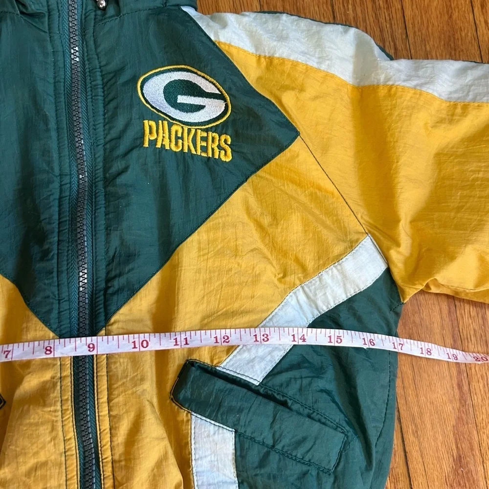 Vintage 1990s Youth Green Bay Packers Pullover NFL Football Jacket 4-5T